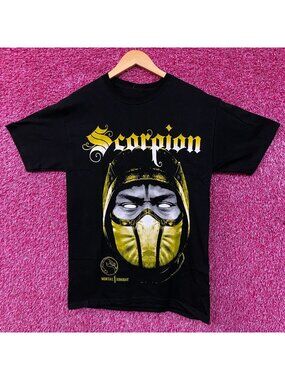 Mortal Kombat Scorpion "Get Over Here!" Game T-Shirt Medium